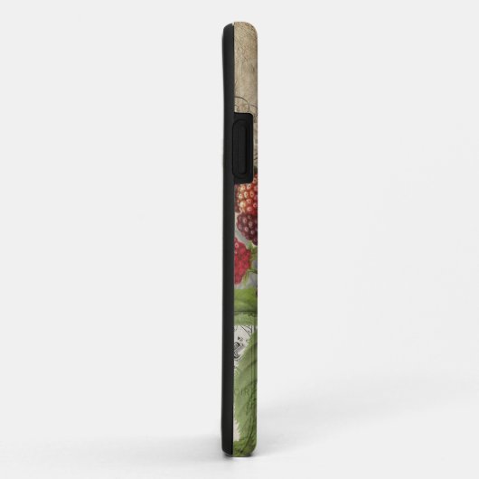 Blackberries Bloementuin Bloemvlinder Kunst Case-Mate iPhone Case (Achterkant/rechts)