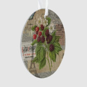 Blackberries Floral Garden Flower Papillon Art (devant)