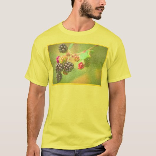 "Blackberries Fruit Plant" Kute foto. Bestel nu T-shirt (Voorkant)