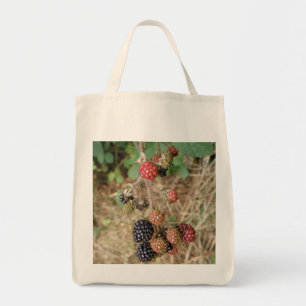 Blackberry Bonanza Organic Grocery Canvas tas