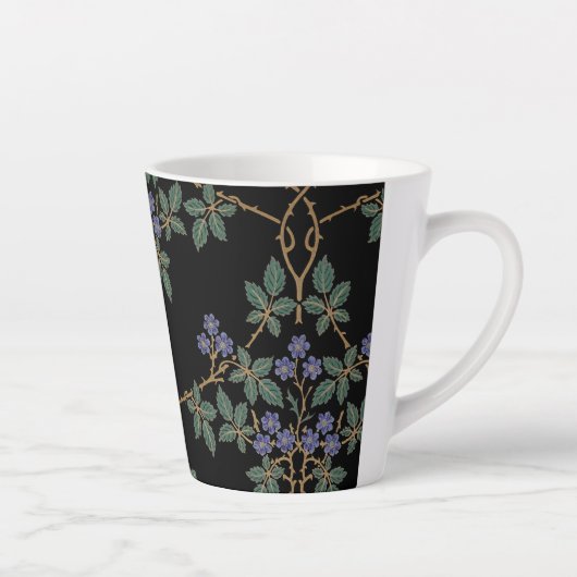 Blackberry Climate Vine William Morris Latte Mok (Rechts)