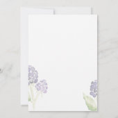 Blackberry Duo | Watercolor Verloving Feest Kaart (Achterkant)