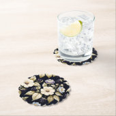 Blackberry en bloemen kartonnen onderzetters (Insitu)