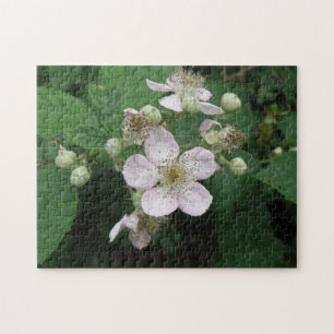 Blackberry Flowers Puzzle Legpuzzel