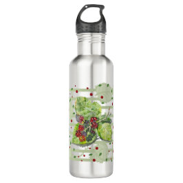 BlackBerry groen en rood Waterfles