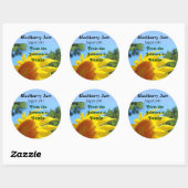 Blackberry Jam en conserve Stickers Étiquettes Tou (Feuille)