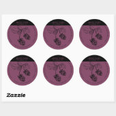 Blackberry Jam Jar Label Packaging Design (Vel)
