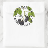 Blackberry Jam Produit Étiquette d'entreprise (Sac)