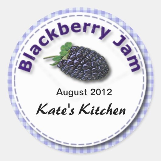 BlackBerry Jam Sticker (Voorkant)