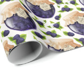 BlackBerry Jam Wrapping Paper Cadeaupapier (Rol Hoek)