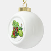 BlackBerry Keramische Bal Ornament (Rechts)