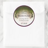 BlackBerry Label1 Ronde Sticker (Tas)