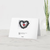 BlackBerry Love Feestdagen Kaart (Achterkant)