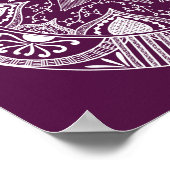 Blackberry Mandala Poster (Hoek)