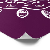 Blackberry Mandala Poster (Hoek)