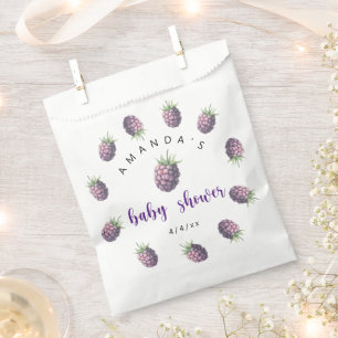 Blackberry's - Baby shower Bedankzakje
