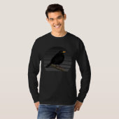 Blackbird Bird Bird Birdwatcher Animal Biologist   T-shirt (Voorkant volledig)