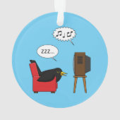 Blackbird Dormir devant la bande dessinée de la té (dos)