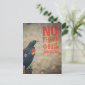 Blackbird Enmoegement Briefkaart (Staand voorkant)