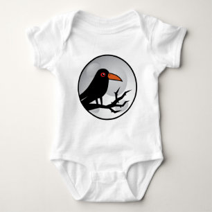 Blackbird Gothic Raven/Crow Romper