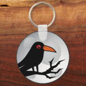 Blackbird Gothic Raven/Crow Sleutelhanger (Voorkant)