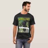 Blackbird-Grackle Let op! T-shirt (Voorkant volledig)