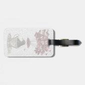 Blackbird in Teacup Bagagelabel (Achterkant horizontaal)