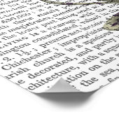 Blackbird in Teacup Poster (Hoek)