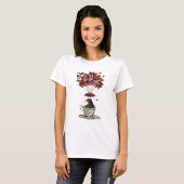Blackbird in Teacup T-shirt (Voorkant volledig)