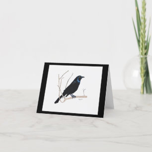 Blackbird Inspirerend Note Card Bedankkaart