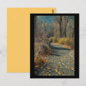 Blackbird Island, Leavenworth WA Mini Print Briefkaart (Voorkant / Achterkant)