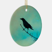  Blackbird Keramisch Ornament (Rechts)