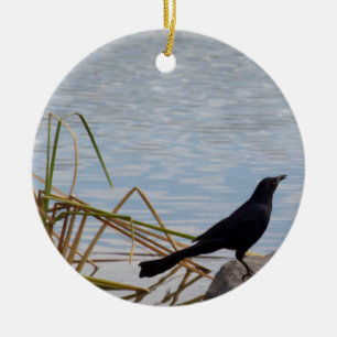 Blackbird Sing Keramisch Ornament