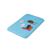 Blackbird Sleeping voor de tv-strip Badmat (Gekanteld)