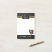 Blackboard Fourth Grade Teacher | DIY-tekst Post-it® Notes (Op bureau)