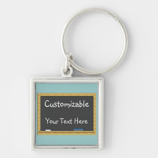 Blackboard Greeting - Sleutelhanger (Voorkant)