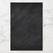 Blackboard-look - Creëer Uw eigen Voedselcontainer Etiket (Enkel label)