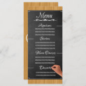 Blackboard Menu (Voorkant / Achterkant)