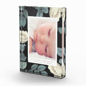 Blackboard Rozen  Floral Photo Block Lijst Fotoblokken (Rechts)