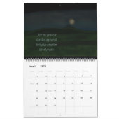 Blackboard Scriptures 2024 calendrier mensuel (Mar 2026)