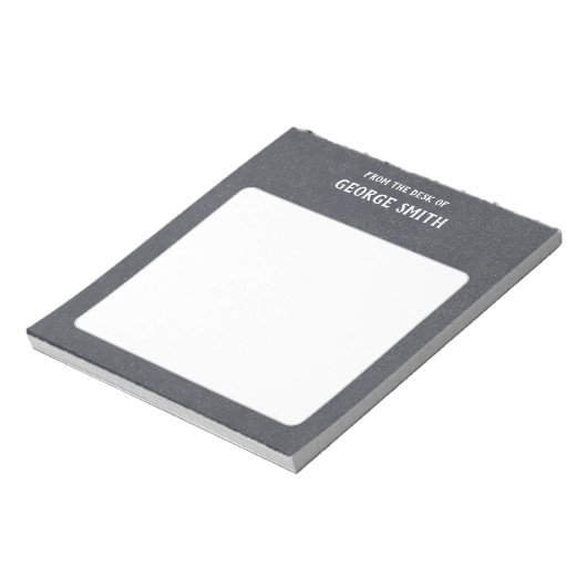 Blackboard-stijl van het bureau van het notitieblok (Gedraaid)