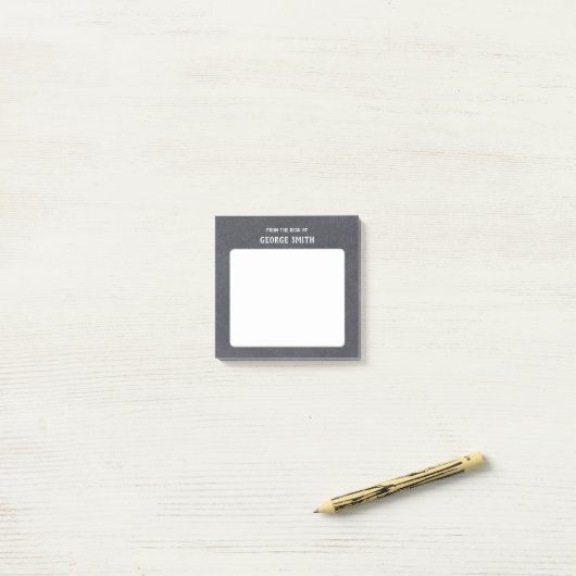 Blackboard-stijl van het bureau van het  post-it® notes (Op bureau)