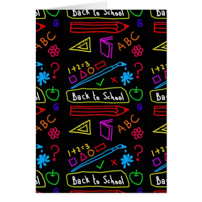 Blackboard Terug naar school (Voorkant)