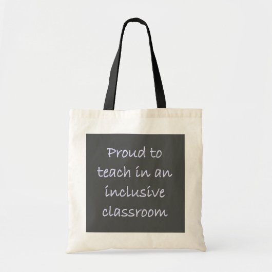 Blackboard Tote Bag (Voorkant)