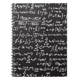 Blackboard Wiskunde-vergelijkingen Notitieboek