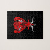 Blackcraft Antichrist Goat Satan Baphomet Legpuzzel (Horizontaal)