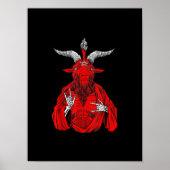 Blackcraft Antichrist Goat Satan Baphomet Poster (Voorkant)