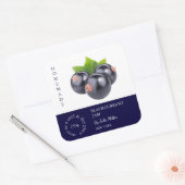 Blackcurry Small Business Étiquette (Enveloppe)