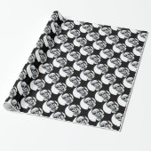 Blackest Ever Black Xmas Cadeaupapier (Uitgerold)
