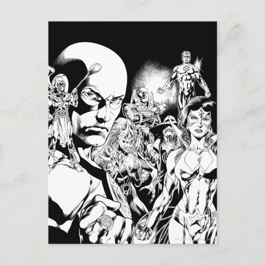 Blackest Night Comic Panel 2 Briefkaart (Voorkant)
